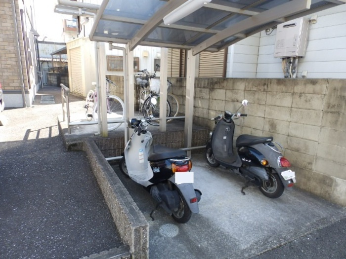 コモド伊勢崎のその他共用部分|駐輪場