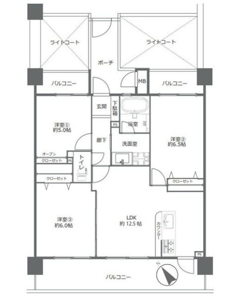 【間取り】 | スタシオンイーストスクエア☆仲介手数料無料☆