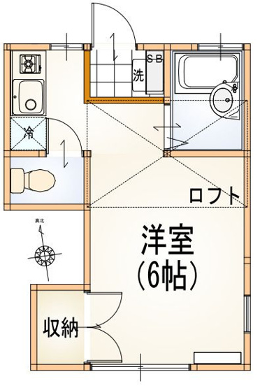【間取り】 | ルーミー東大井