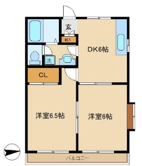 【間取り】 | ルミネK