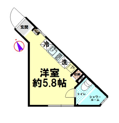 ウィンレックス志木の間取り