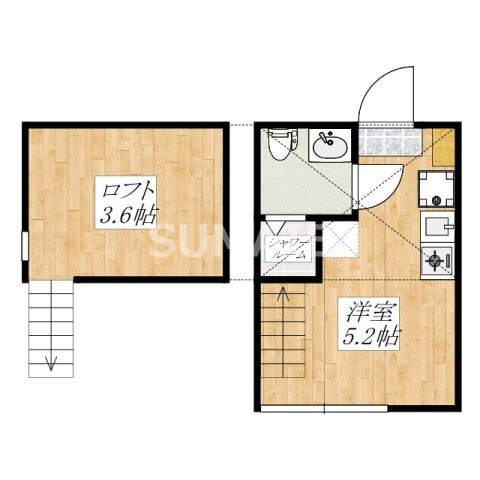 ハーモニーテラス北赤羽Ⅱの間取り|間取り図です