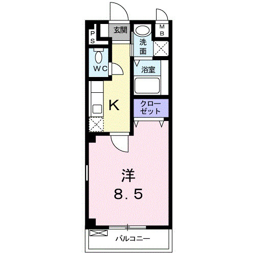 ガーラ鳴尾の間取り