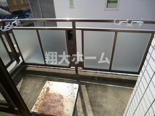 スカイコート向島のバルコニー