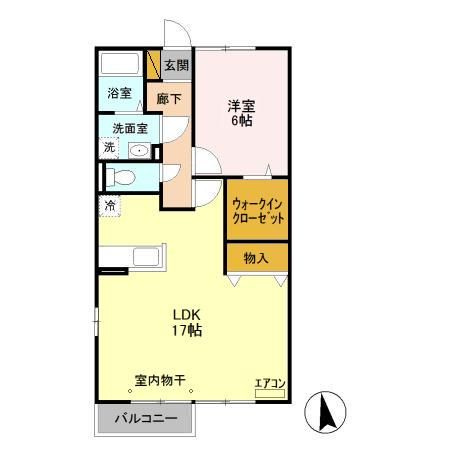 コモド八ヶ崎　Ａ・Ｂの間取り