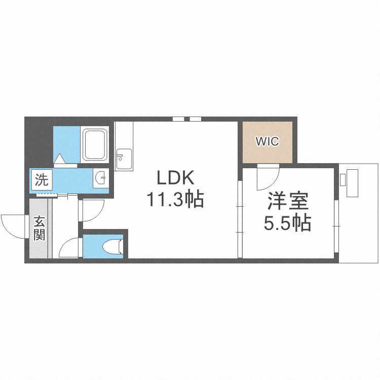 フジパレス神田町の間取り
