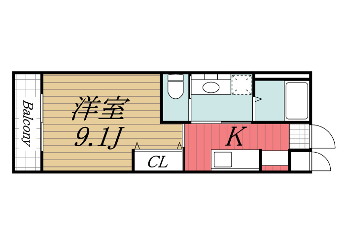 【間取り】 | ハピネス
