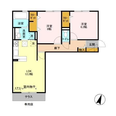 コンフォールコートの間取り