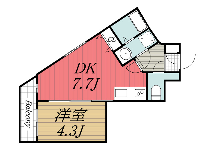 【間取り】 | WEST COURT SOGA