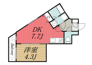 【間取り】 | WEST COURT SOGA