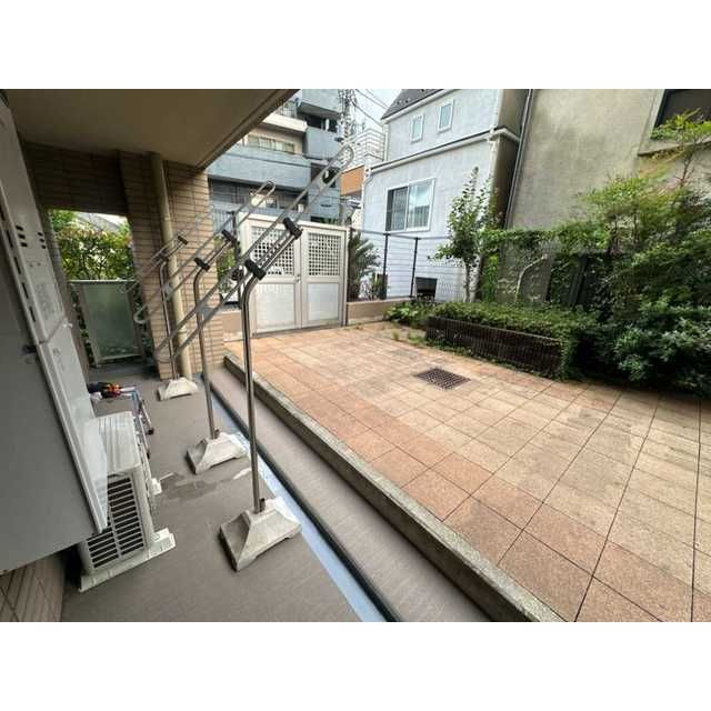 ヒルレジデンス大崎のバルコニー