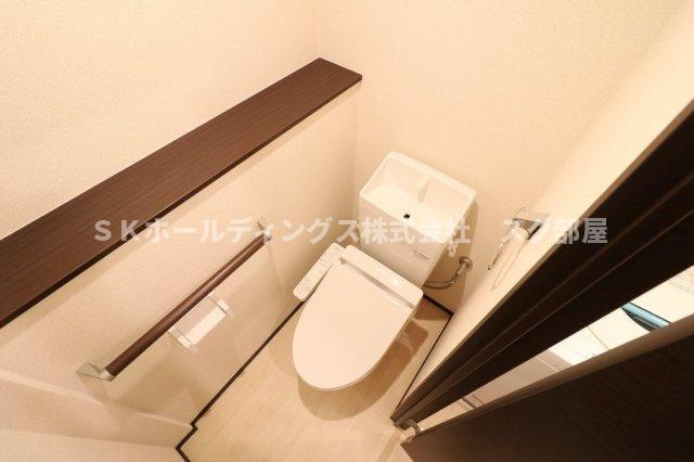 クレイノいかるがのトイレ