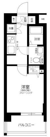 ステージグランデ三軒茶屋アジールコートの間取り