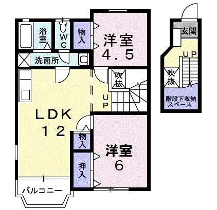 サンセール・Ⅴの間取り