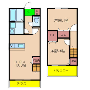 アゼーヒルの間取り