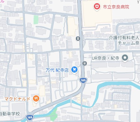 ●奈良市紀寺町　第3期　新築一戸建ての地図
