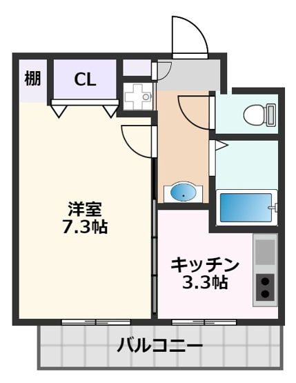 【間取り】 | アライブ千里丘