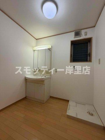 潮路1丁目貸家の洗面所
