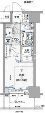 エスリード神戸レジデンスの間取り
