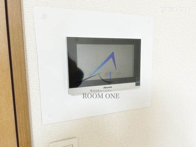 セントパレス錦糸町のセキュリティ|モニター付きインターホンです。