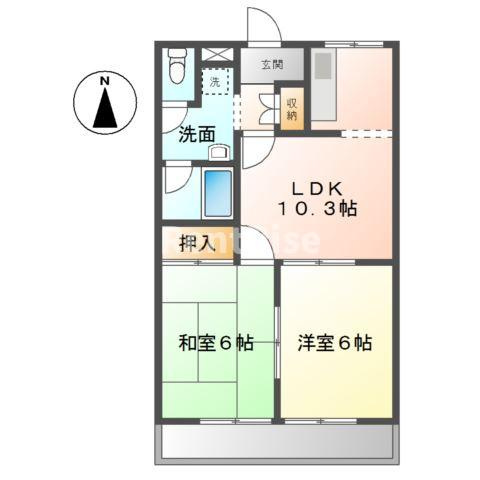 エクセル三春の間取り