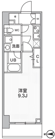 【間取り】 | THEパームス熊野前