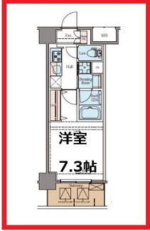 【間取り】 | ラグゼナ秋葉原