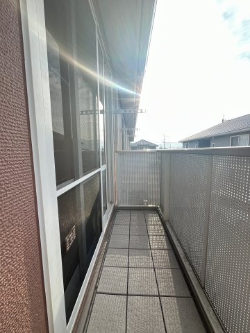 サウザンドタウンＢのバルコニー