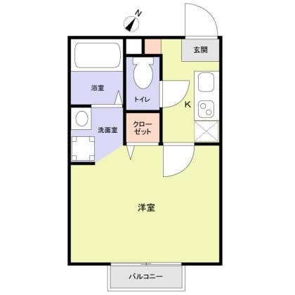ハイドパーク上尾の間取り