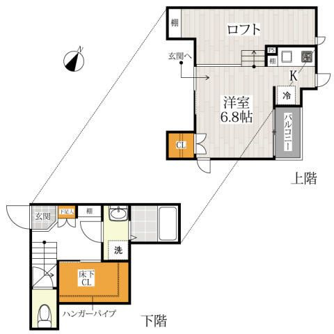 ＣＢ指扇ミネルヴァの間取り