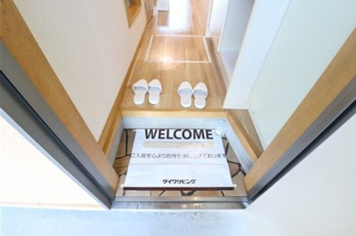 パルサイエンスの玄関