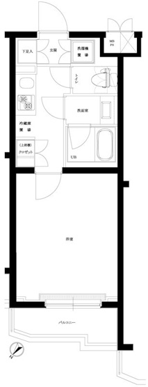 【間取り】 | ルーブル千歳烏山