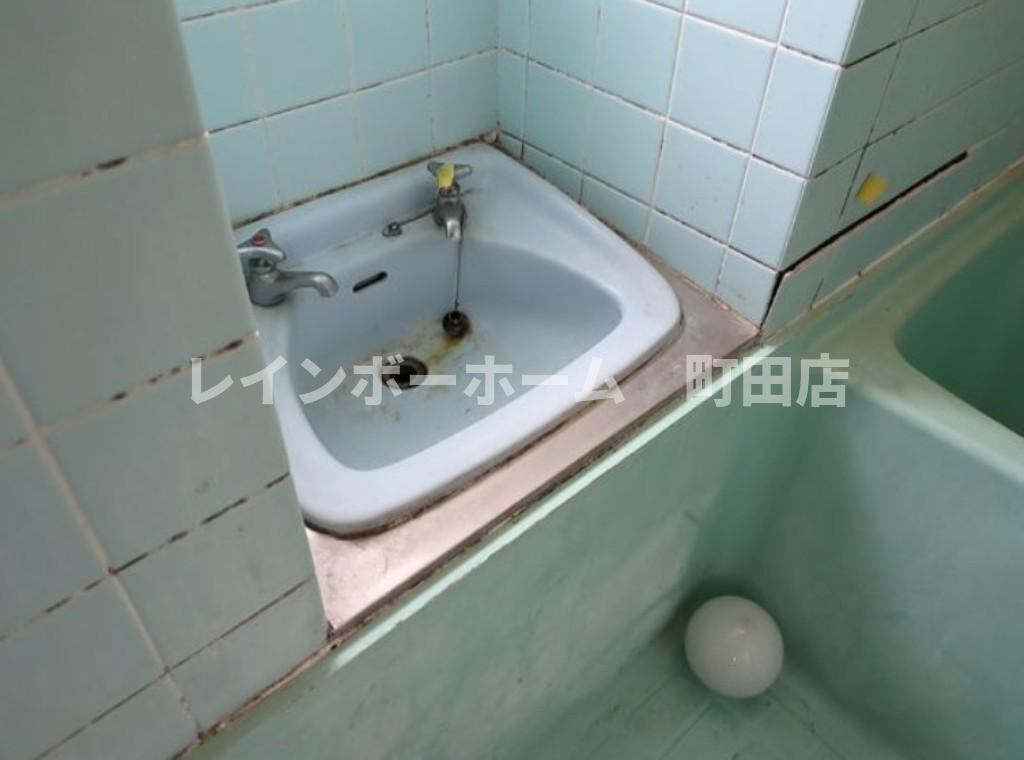 高峰コーポ２※初期費用分割後払いサービス利用可能物件の洗面所