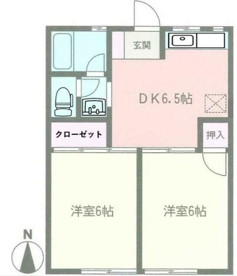 【間取り】 | 伯耆アパート