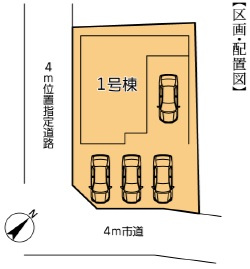 千葉市中央区仁戸名町第２期の区画図