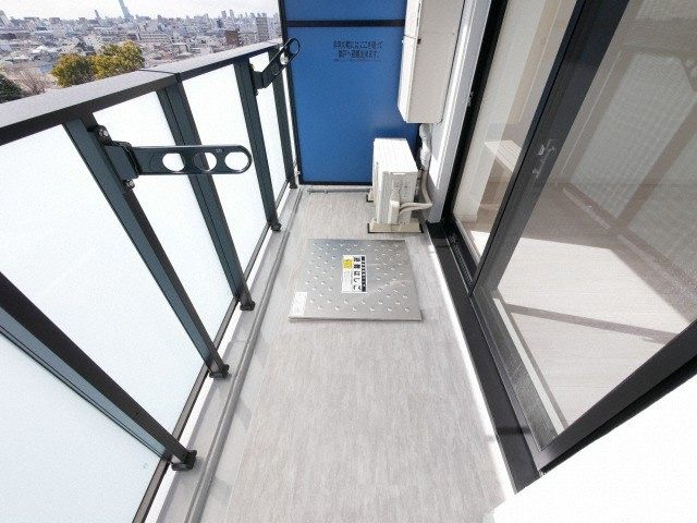 S-RESIDENCE高井田Centralのバルコニー