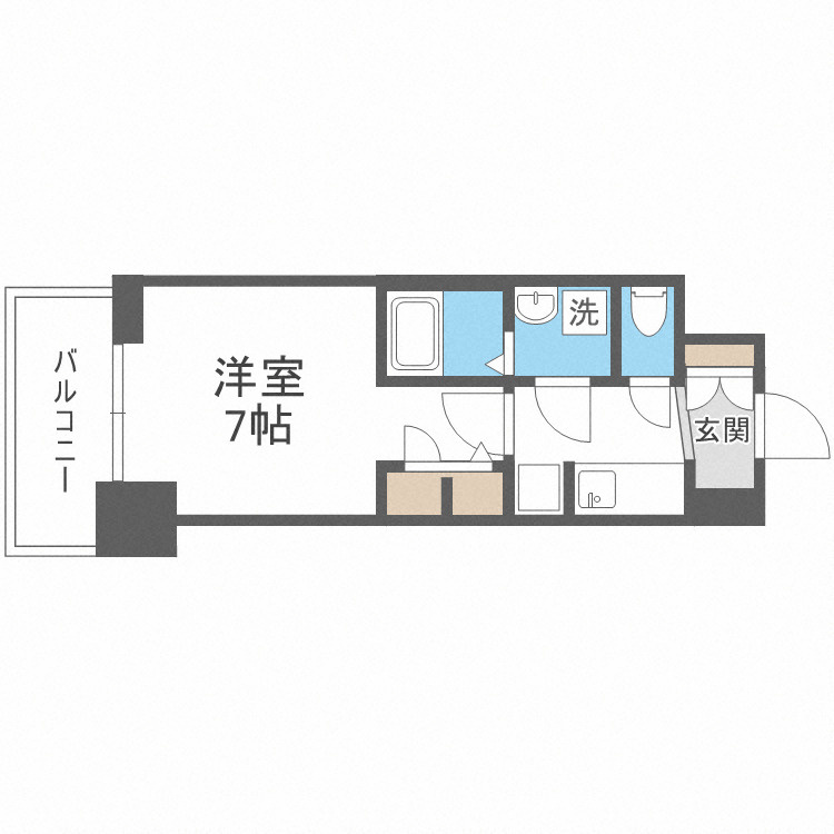 S-RESIDENCE高井田Centralの間取り