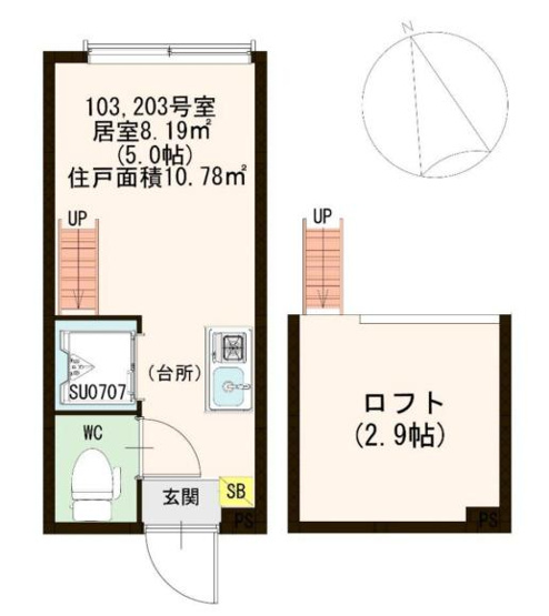 【間取り】 | ハーモニーテラス南砂Ⅲ