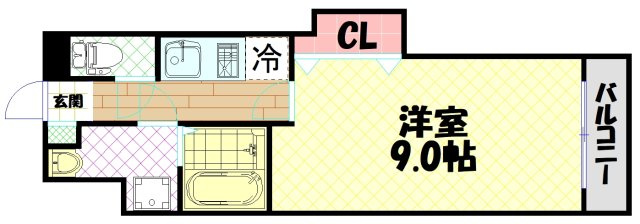 【間取り】 | クラビス上町台