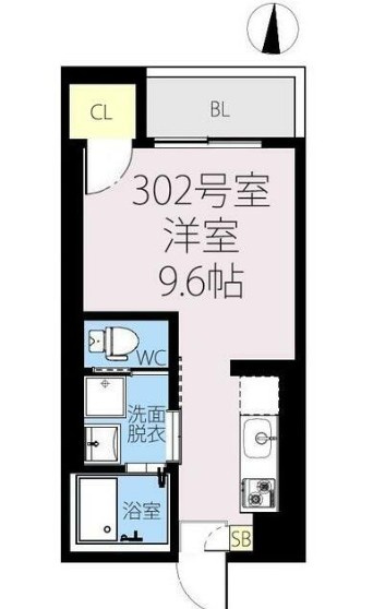REGALEST 谷塚の間取り