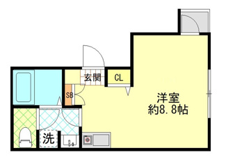 【間取り】 | ＦＥＲＩＯ東向島 | 間取りです。