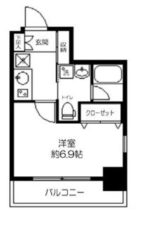 【間取り】 | プライマル茅場町 | 間取りです。