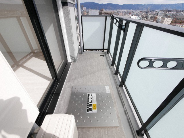 S-RESIDENCE高井田Centralのバルコニー