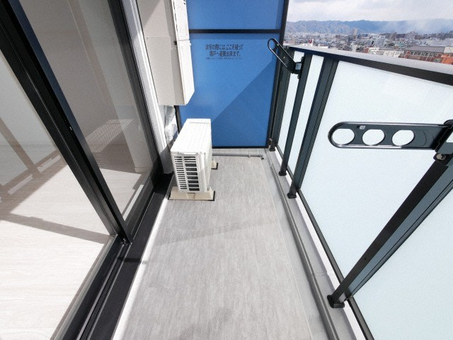S-RESIDENCE高井田Centralのバルコニー