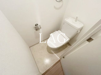 【トイレ】 | エクセレンテ神楽坂 | トイレです。