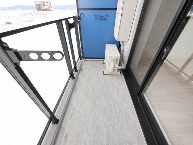 S-RESIDENCE高井田Centralのバルコニー