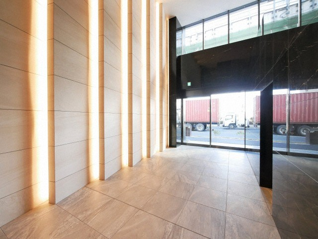 S-RESIDENCE高井田Centralのロビー