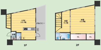 【間取り】 | STEP　IN　HOUSE