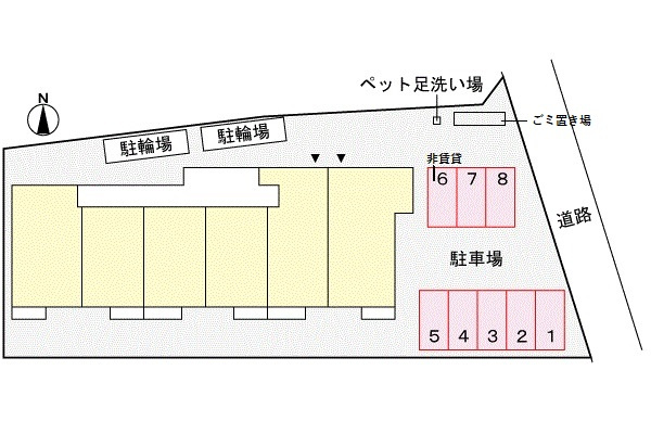 【区画図】 | アンソレイユ-大蔵1丁目-