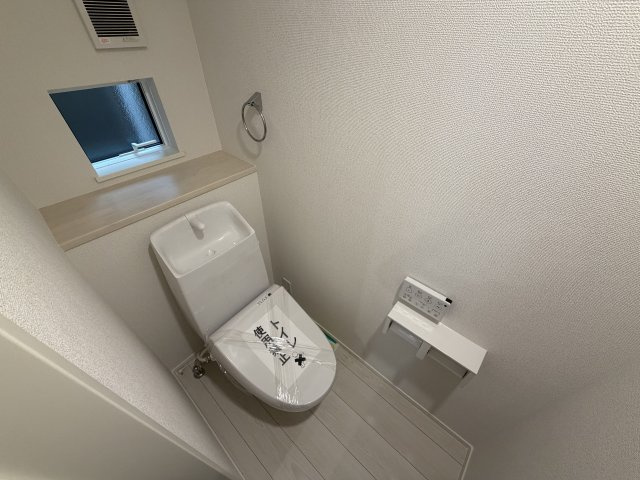 所沢市下安松新築2棟のトイレ